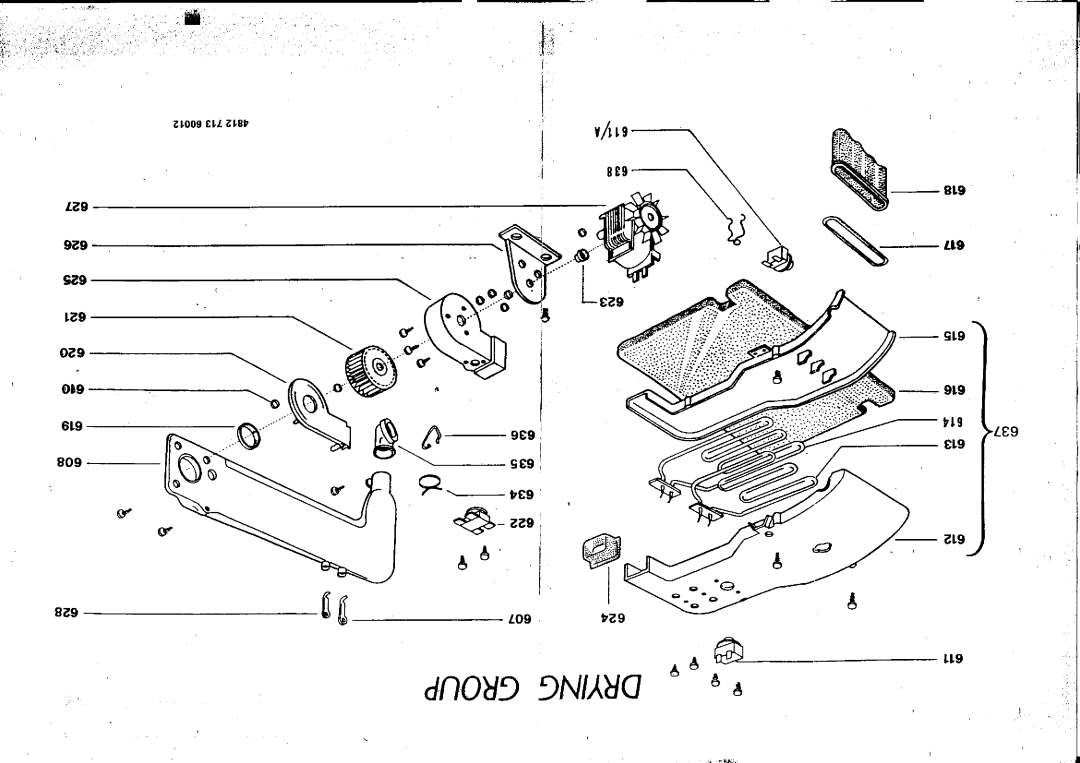 Whirlpool AWG 327 W service manual ~ ~, CD c= 