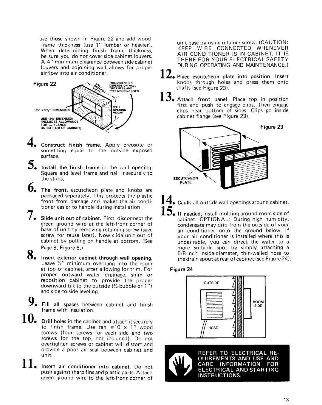 Whirlpool CAW21D2A1 manual 