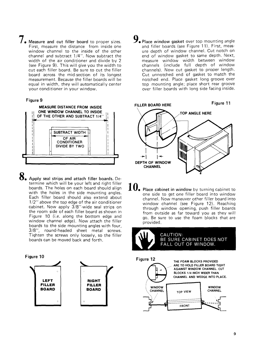 Whirlpool CAW21D2A1 manual Side mounting 