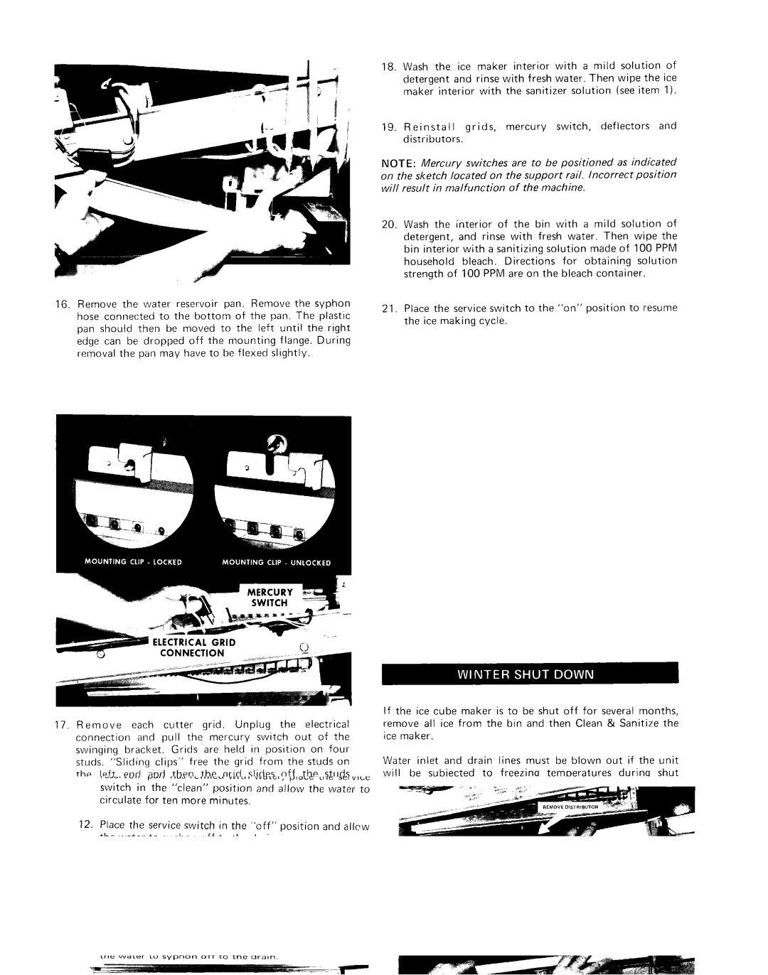 Whirlpool che-5r manual Unplug 
