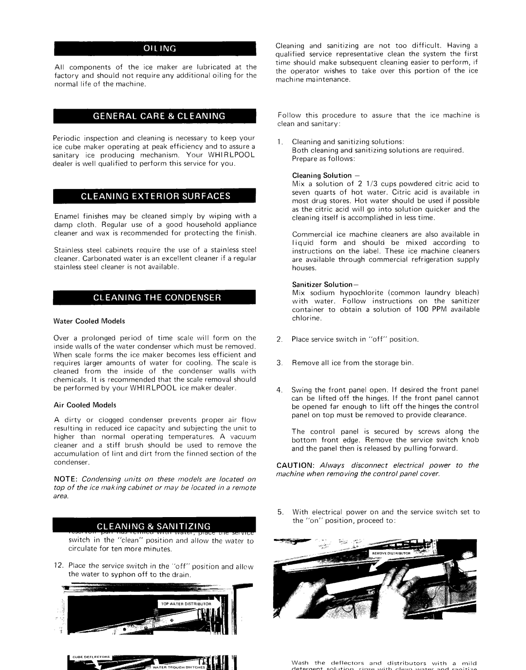 Whirlpool che-5r manual 