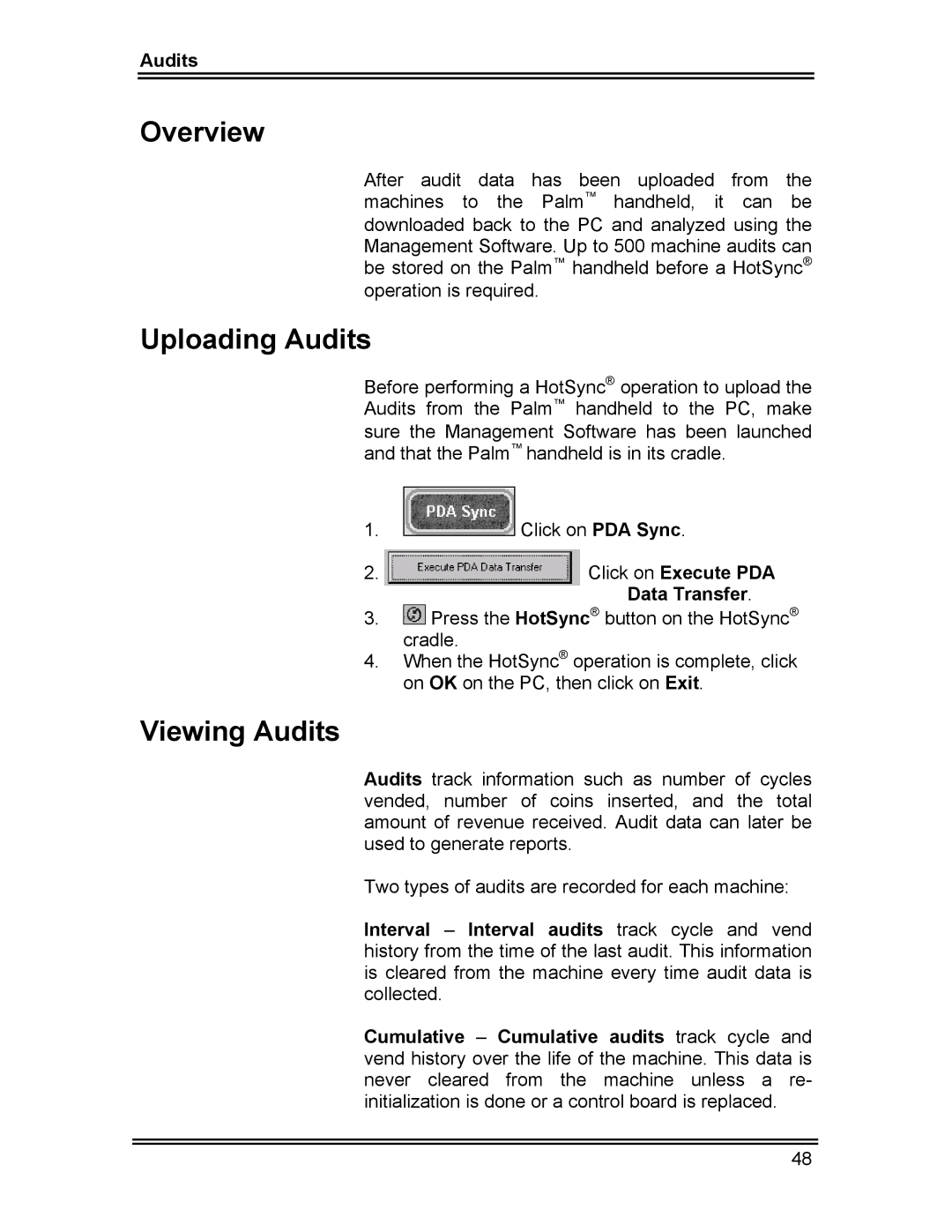 Whirlpool CL-8 user manual Overview, Uploading Audits, Viewing Audits 
