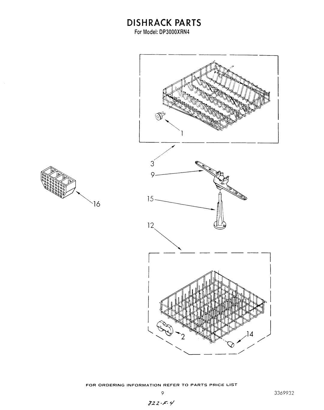 Whirlpool DP3000XRN4 manual 