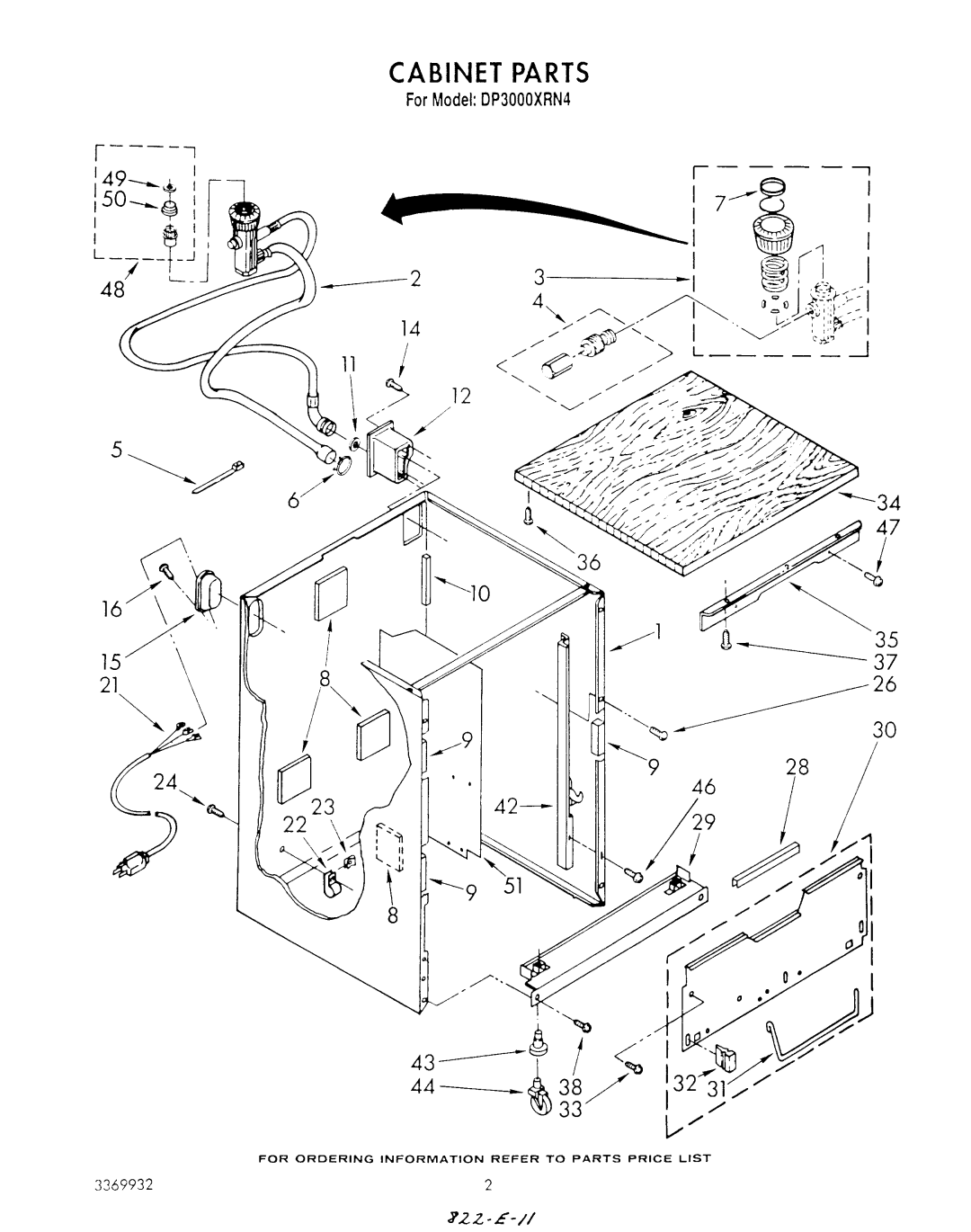 Whirlpool DP3000XRN4 manual 