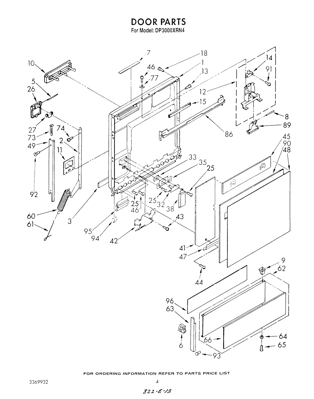 Whirlpool DP3000XRN4 manual 