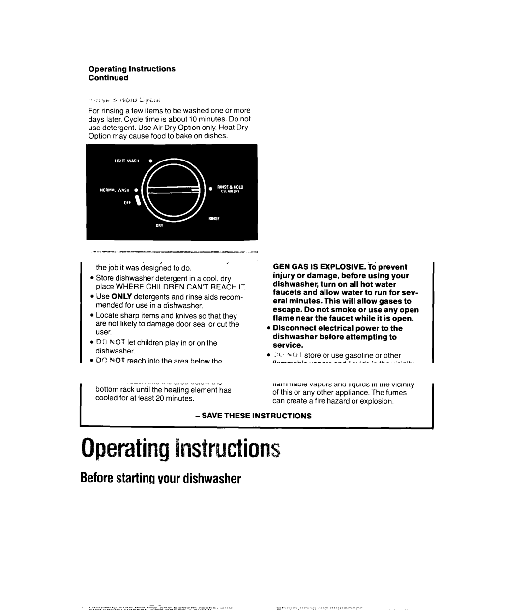 Whirlpool DU4095XX, DU5016XW manual Whathappensin eachoption ,eamyop!w, AiFDvyilClCPV 