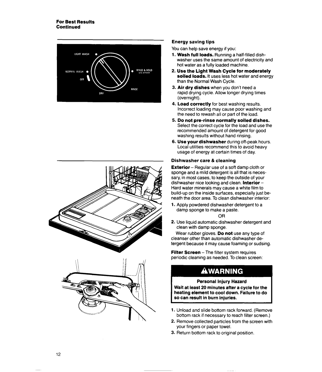 Whirlpool DU4099XX, DU500OXW manual 