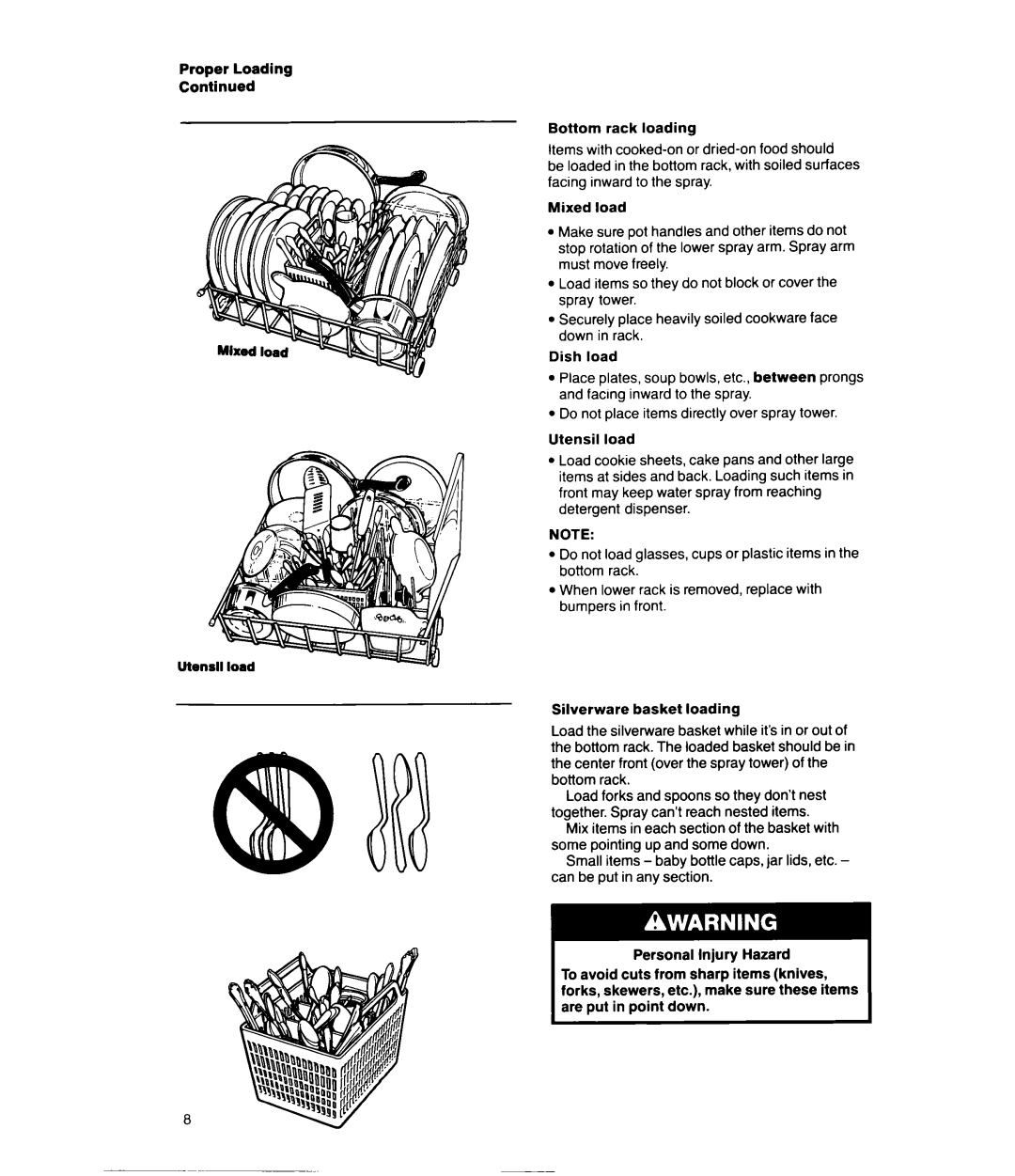 Whirlpool DU4099XX, DU500OXW manual 