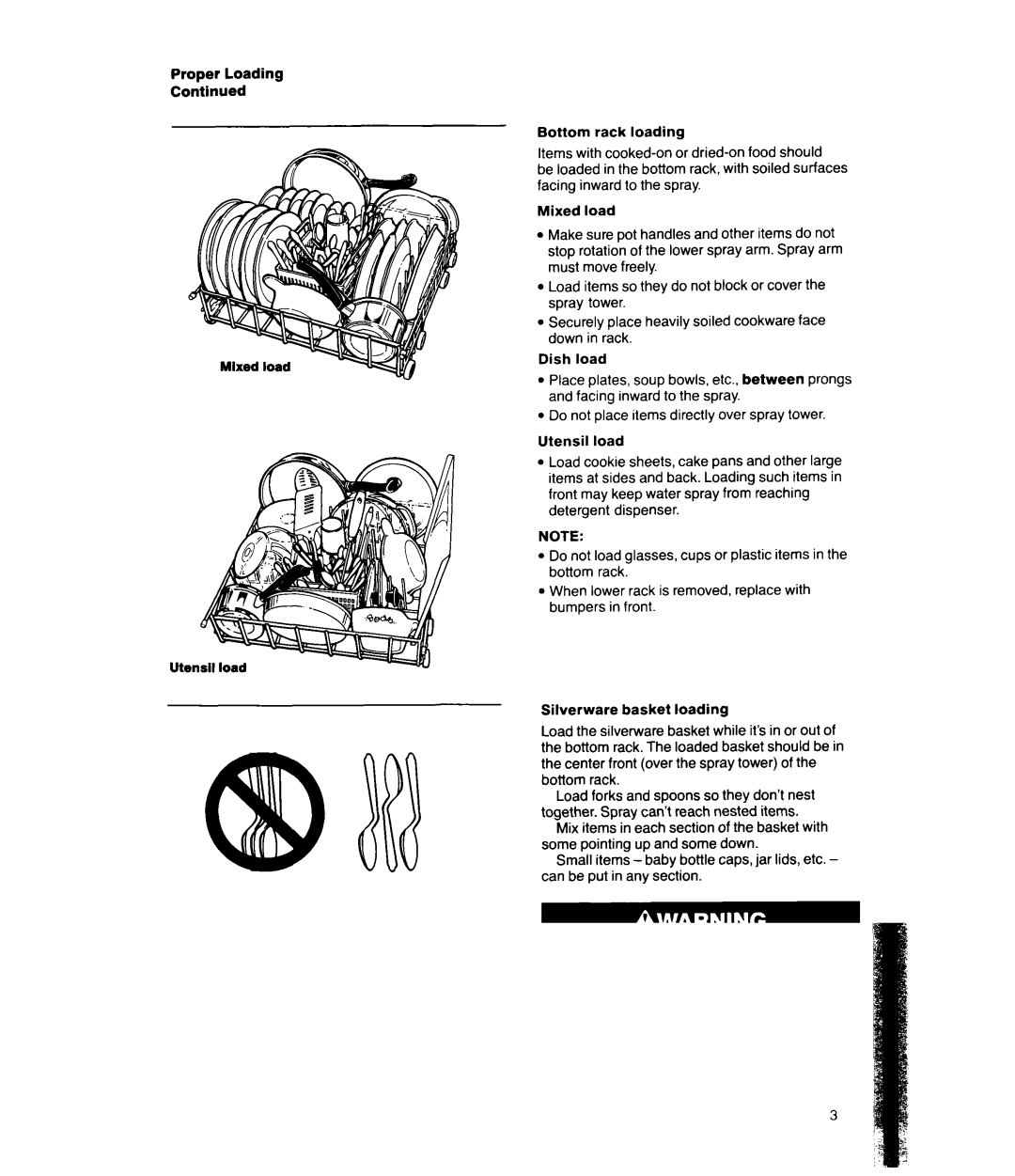 Whirlpool DU5Ol6XW, DU5000XW manual 