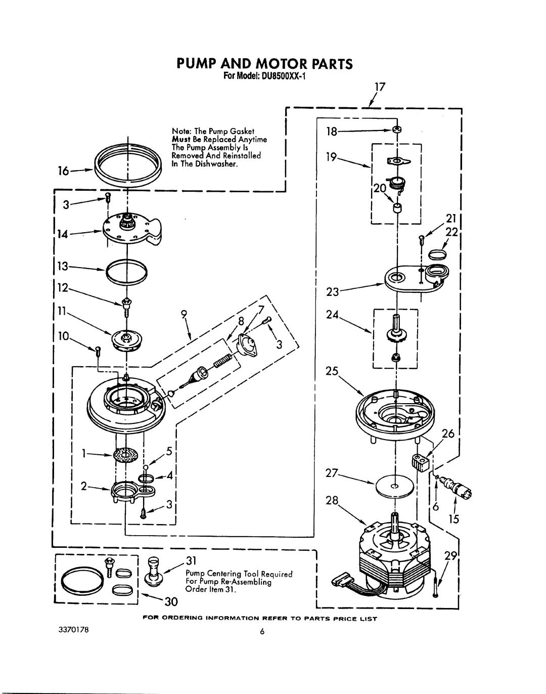 Whirlpool DU8500XX-1 manual 