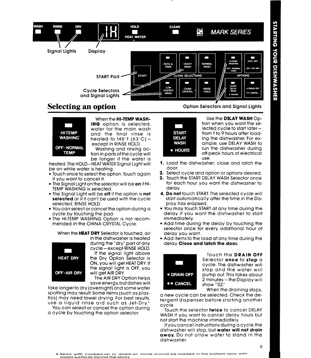 Whirlpool DU9903XL manual 