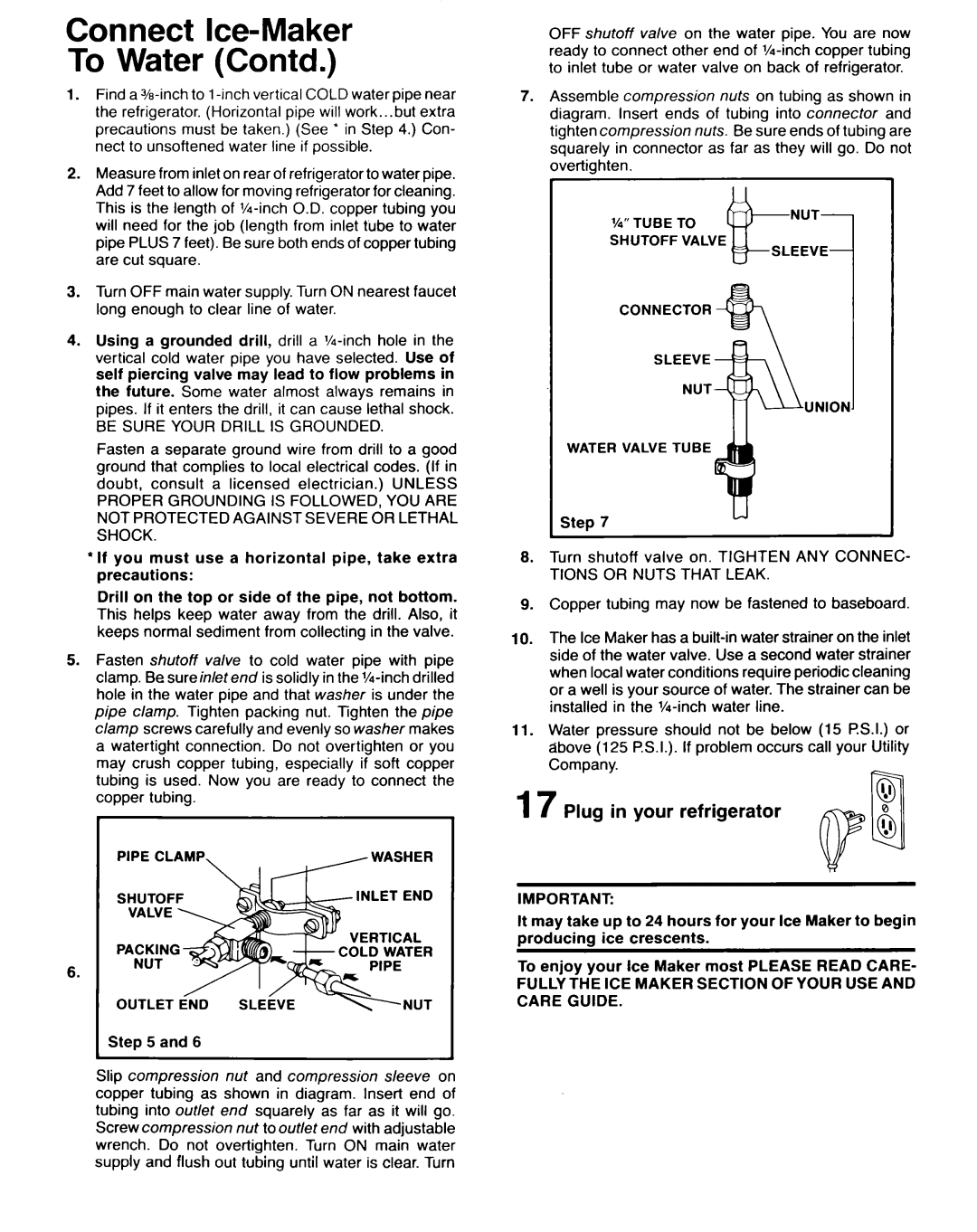 Whirlpool ECKMF-86 manual Be Sure Your Drill is Grounded, Unless, Proper Grounding is FOLLOWED, YOU are, Shock 