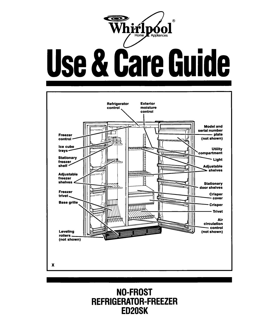 Whirlpool ED20SK manual Use& CareGuide, WIi 