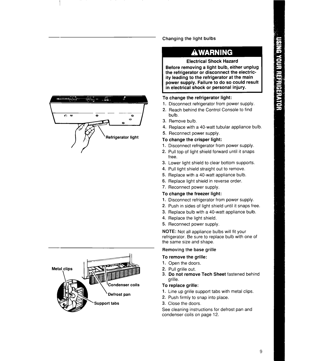 Whirlpool ED22DK, ED22RK manual 