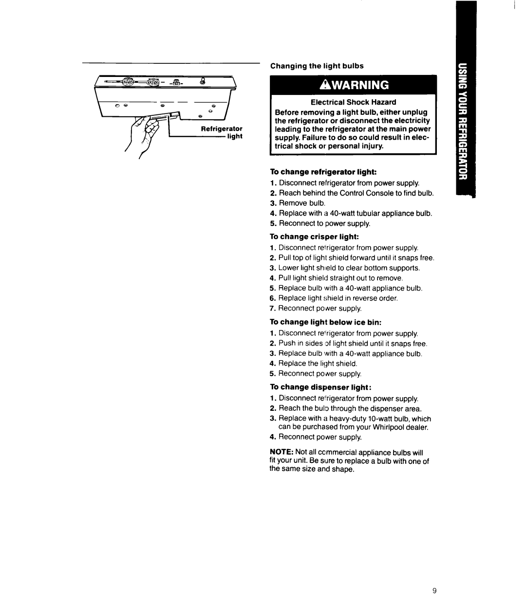 Whirlpool ED22RQ manual Reconnect power supply 