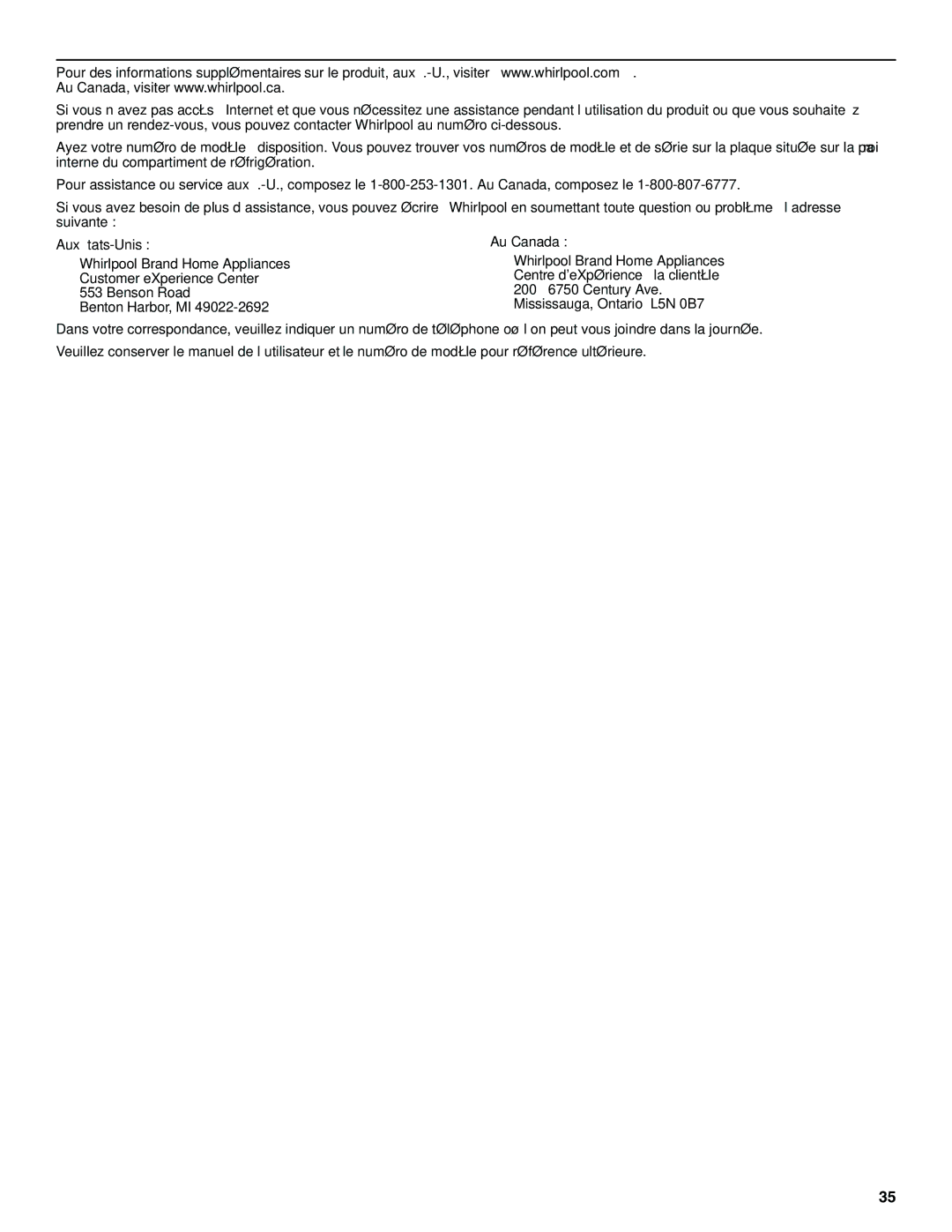 Whirlpool W10321466A, ED5GVEXVD02, ED5FVGXWS07, ED2VHEXVQ01 installation instructions 