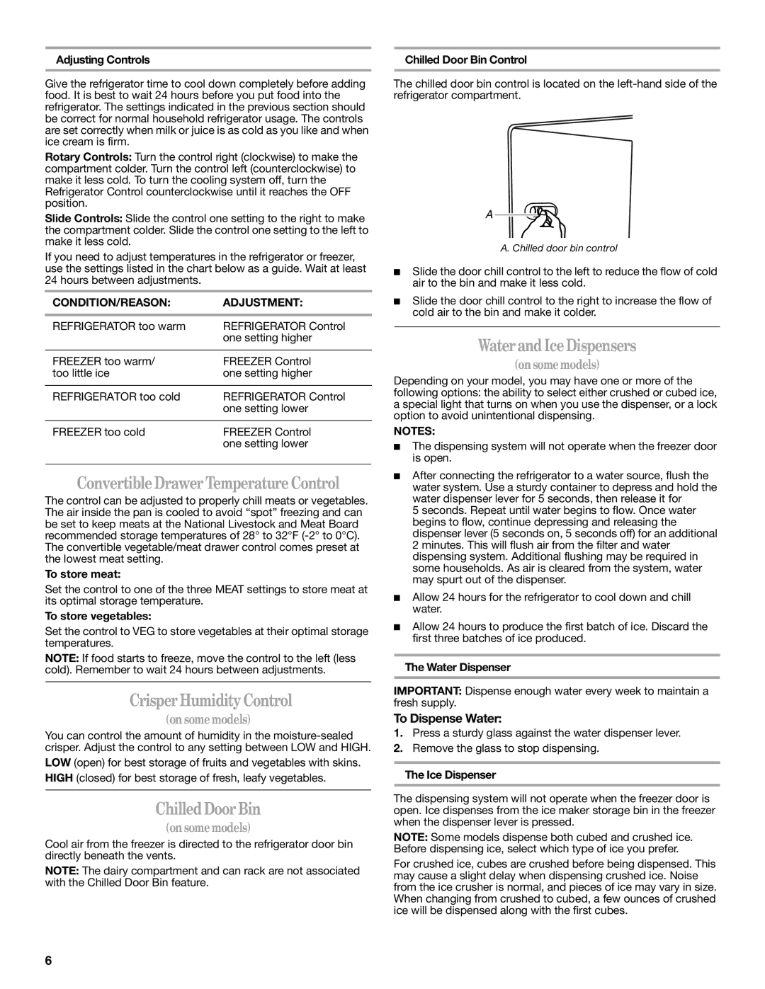 Whirlpool ED5LVAXV ConvertibleDrawerTemperatureControl, CrisperHumidityControl, ChilledDoorBin, WaterandIceDispensers 