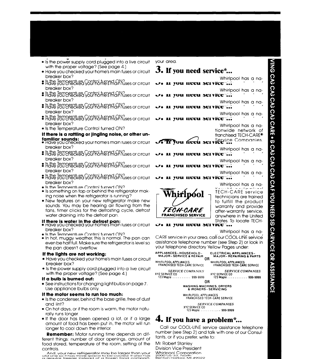 Whirlpool EDl9VK manual Whirlpol, Whirlpool Corporation Printed U.S.A 