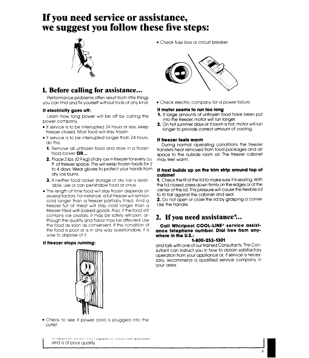 Whirlpool EH060F, EH090F manual Before calling for assistance, If you need assistance% 