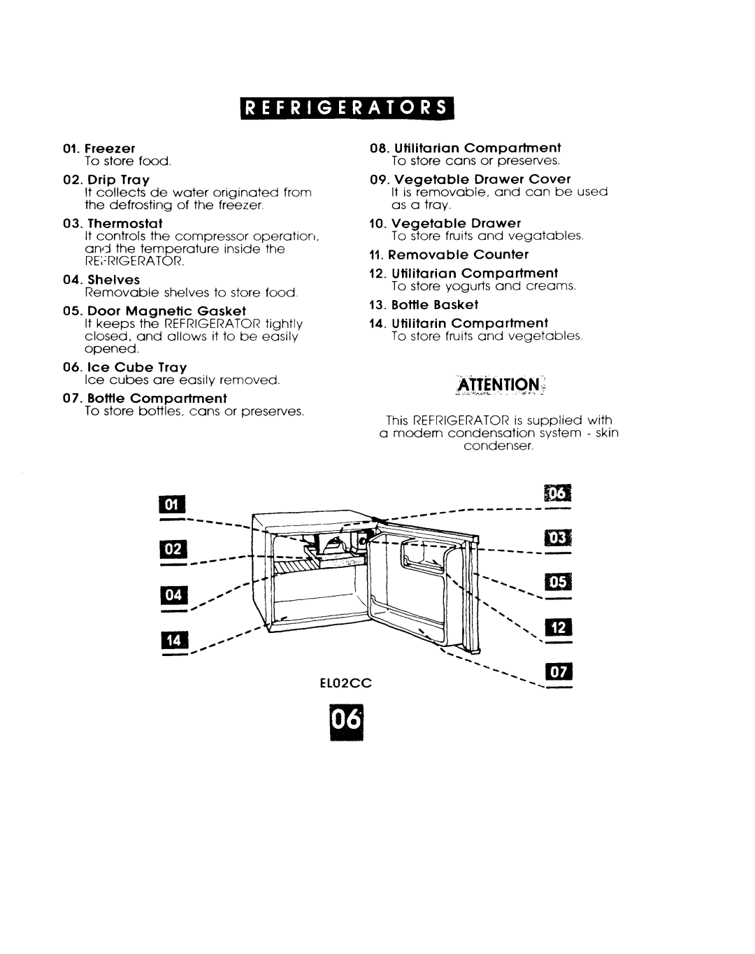 Whirlpool EL02CCXJW manual 