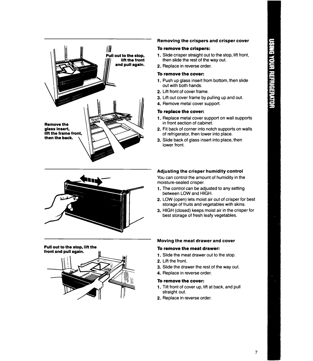 Whirlpool Ell8RK, Ell8DK manual IIR the front, Out 