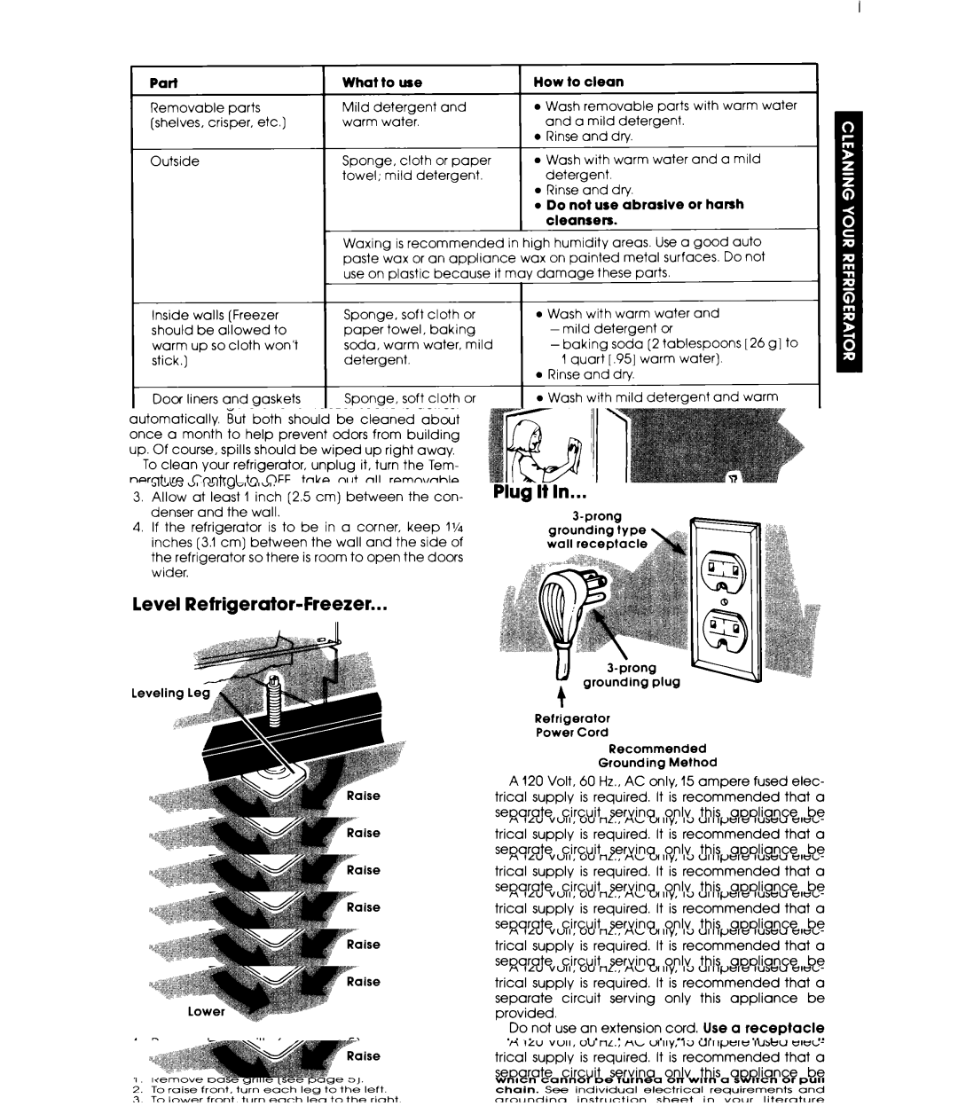 Whirlpool ET17SCXL warranty Do not 