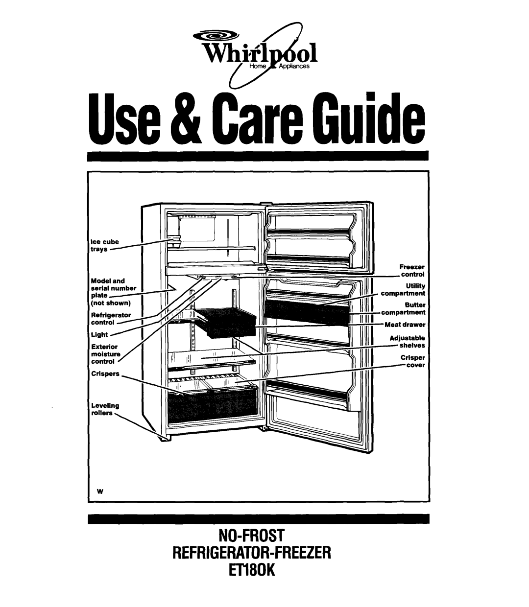 Whirlpool ET180K manual Lot shown, Iii, Control, Urlllry 