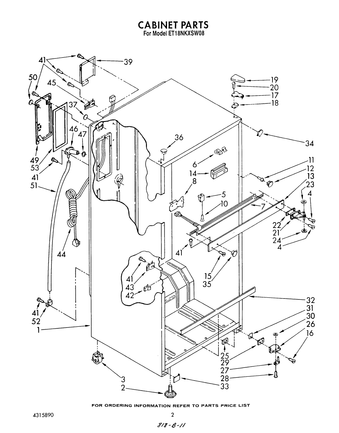 Whirlpool ET18NKXSW08 manual 