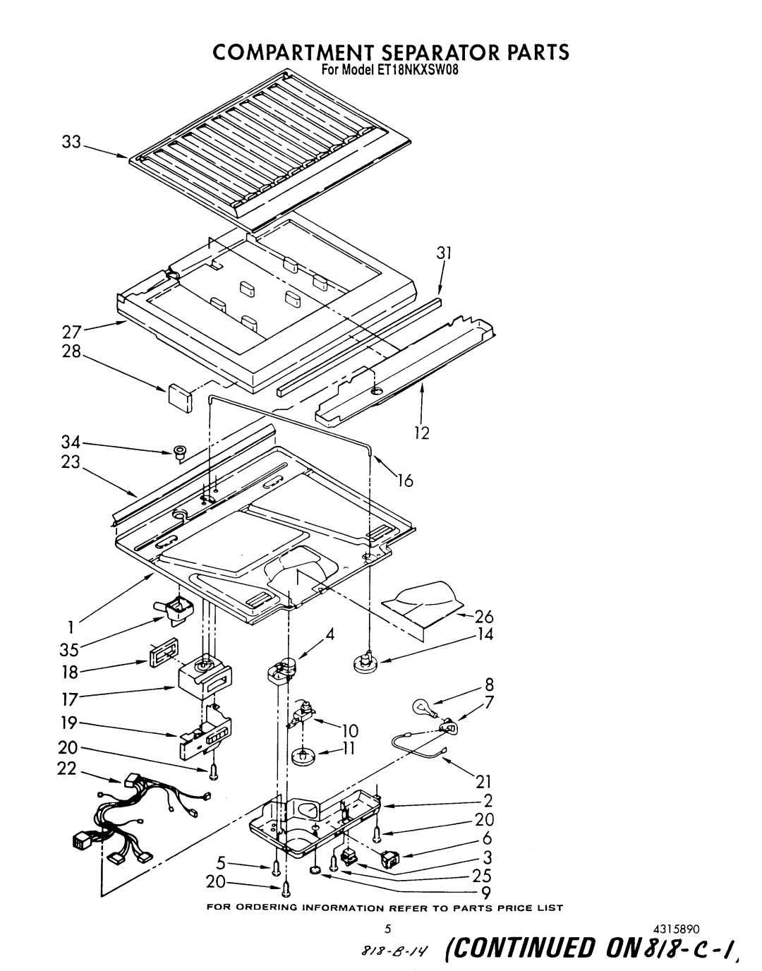 Whirlpool ET18NKXSW08 manual 