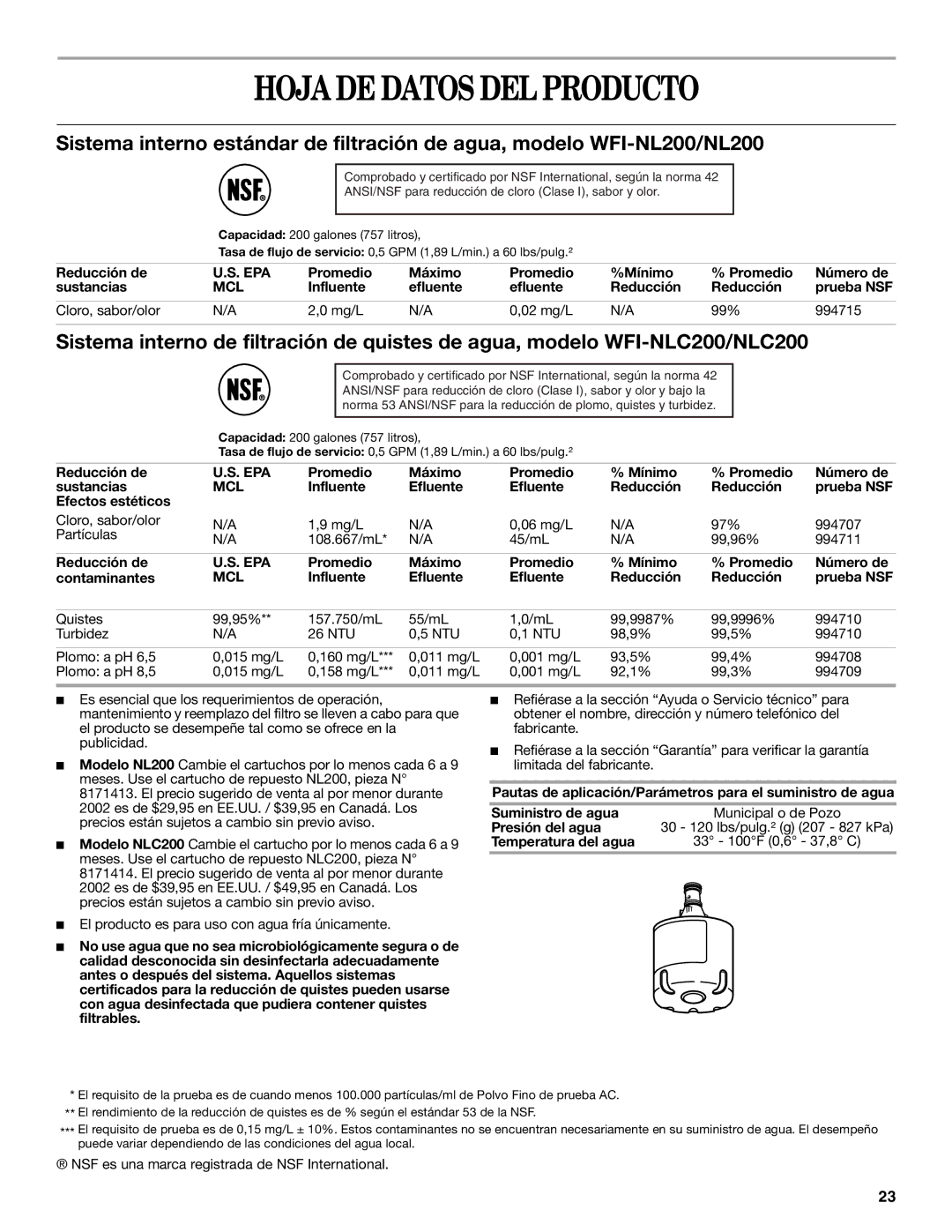 Whirlpool GR2SHTXKS01, ET8MTKXKQ01, GR2SHTXKT00, GR2SHTXKS03, GR2SHTXKL03, GR2SHTXKQ01, GR2SHTXKQ03 Hoja DE Datos DEL Producto 