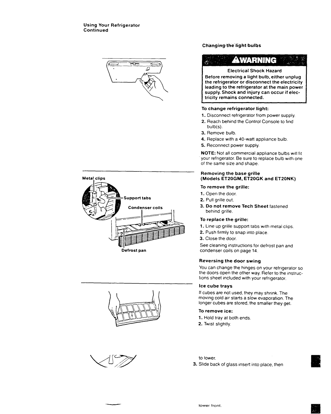 Whirlpool ETi8HK, ETZOGMET20GK, ETl8HM, EM8GK manual Etzogm, Etsonk 