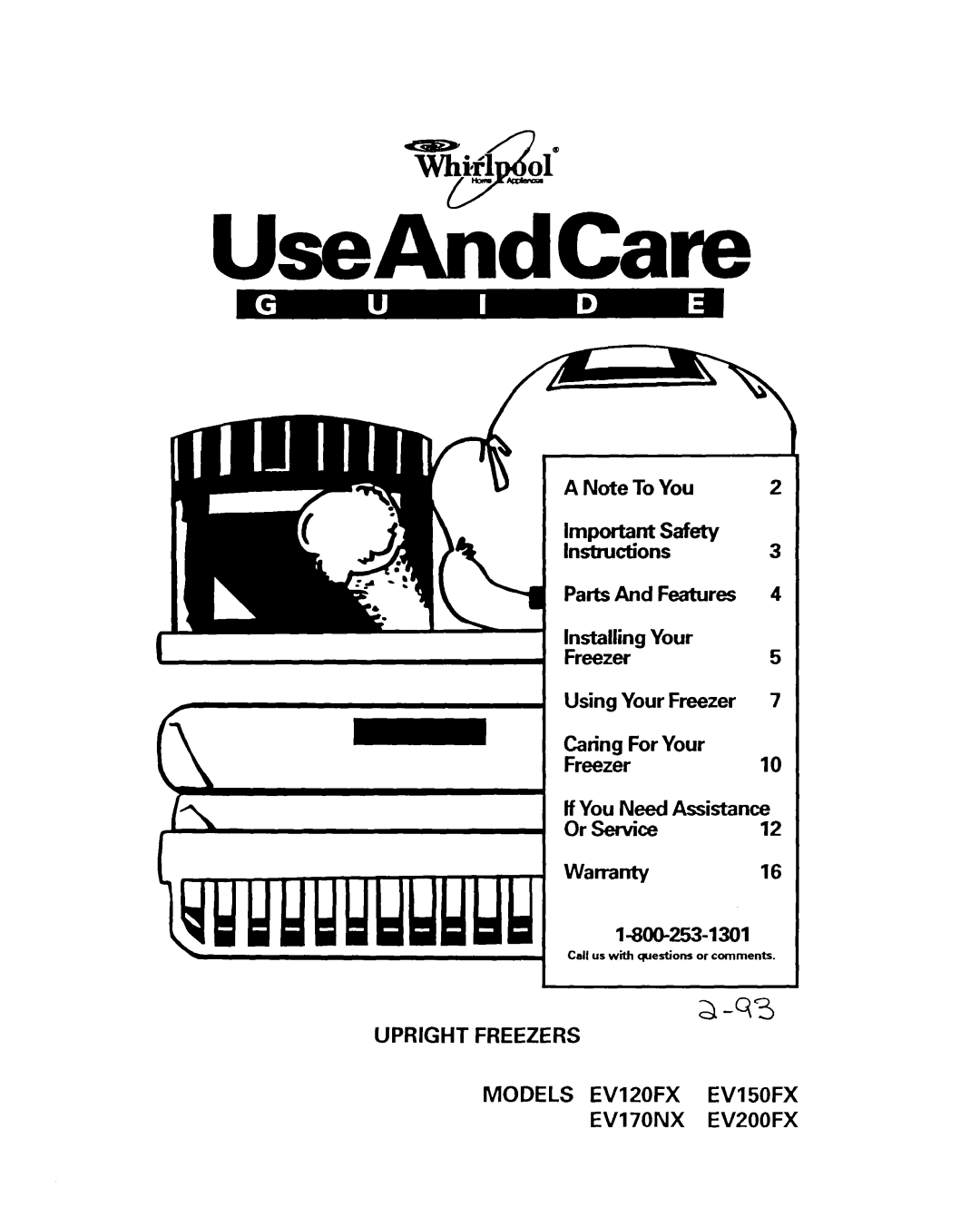 Whirlpool EV170NX, EV200FX, EVlZOFX, EVl50FX important safety instructions A43, Your 