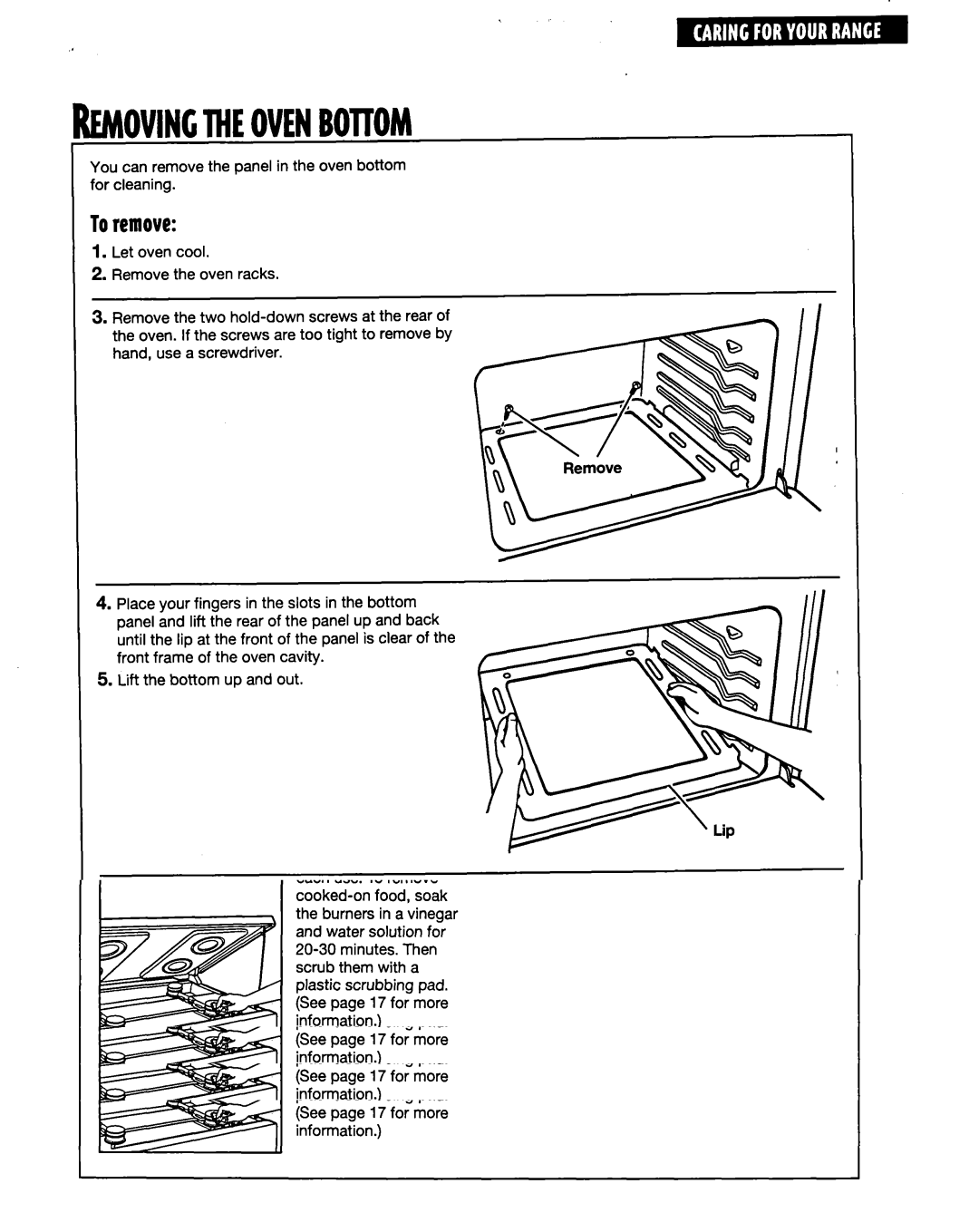 Whirlpool FGP335E, FGP325E, FGP315E warranty REM~vINCMEOVEN~0n0hii 