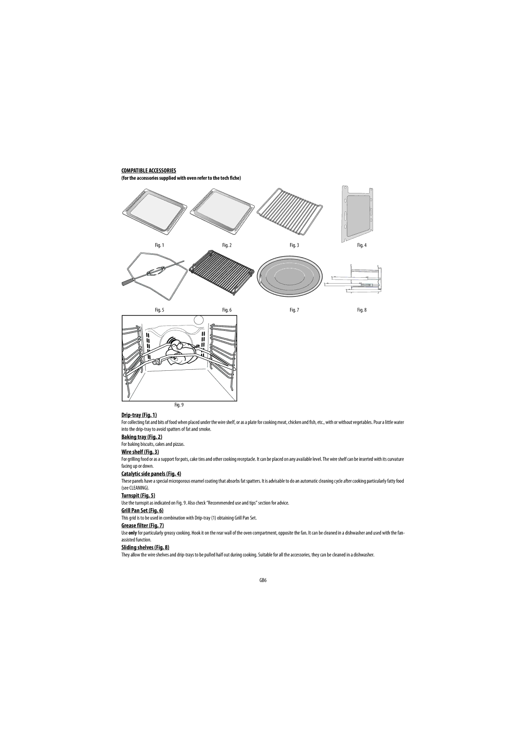 Whirlpool GB1 warranty Compatible Accessories 