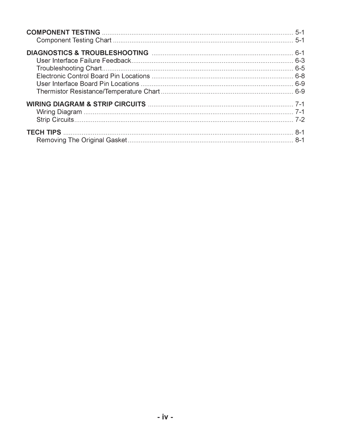 Whirlpool GC1SHAXM manual Component Testing 