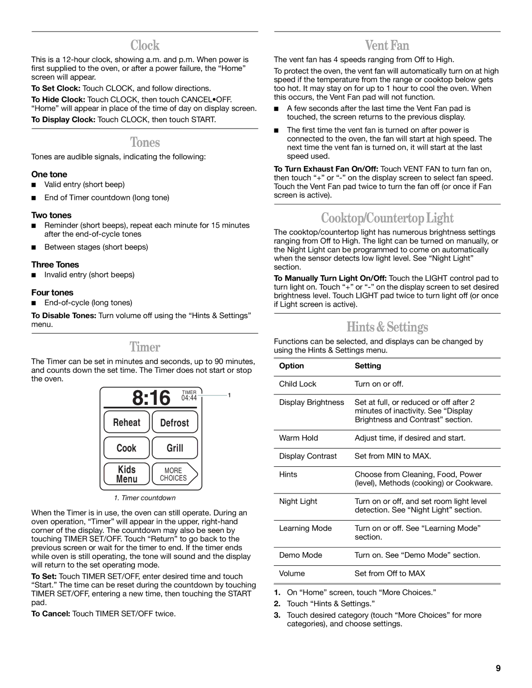 Whirlpool GH9177XL manual 816 