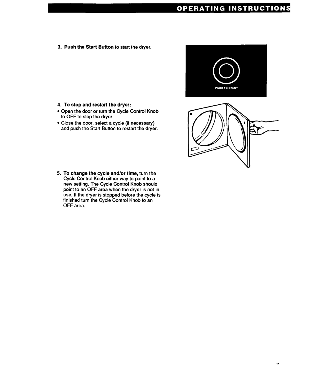 Whirlpool EL3030W, GL3030W, Gl2020W, EL2020W operating instructions @Q= 