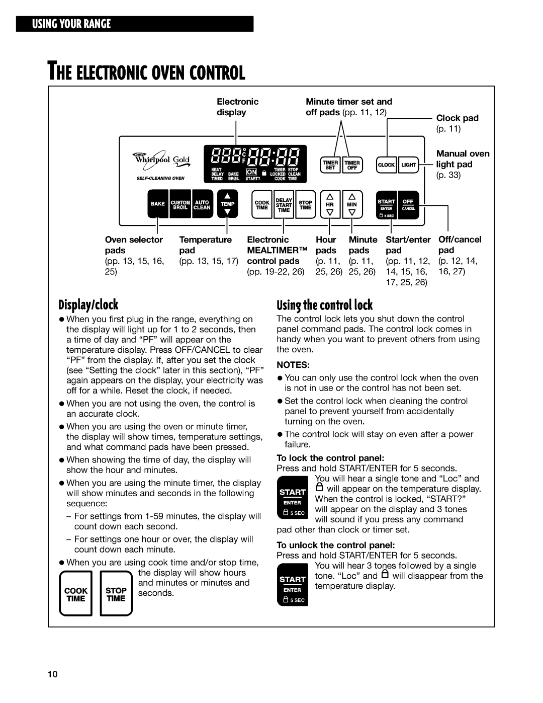 Whirlpool GS395LEG, GS395LEH manual 