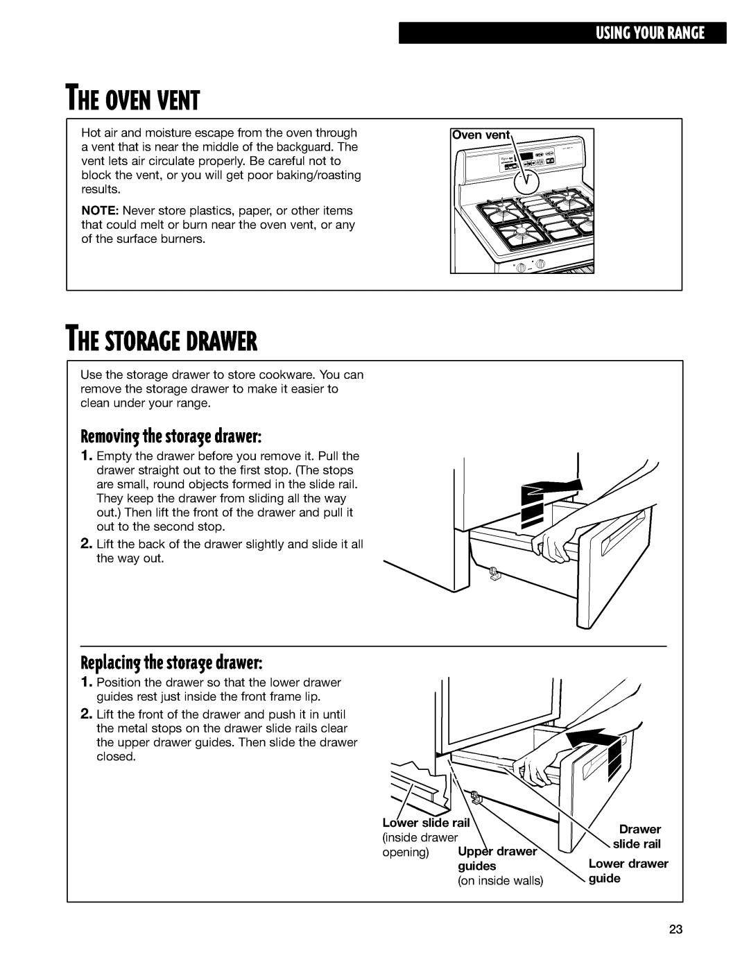 Whirlpool GS395LEH, GS395LEG manual 