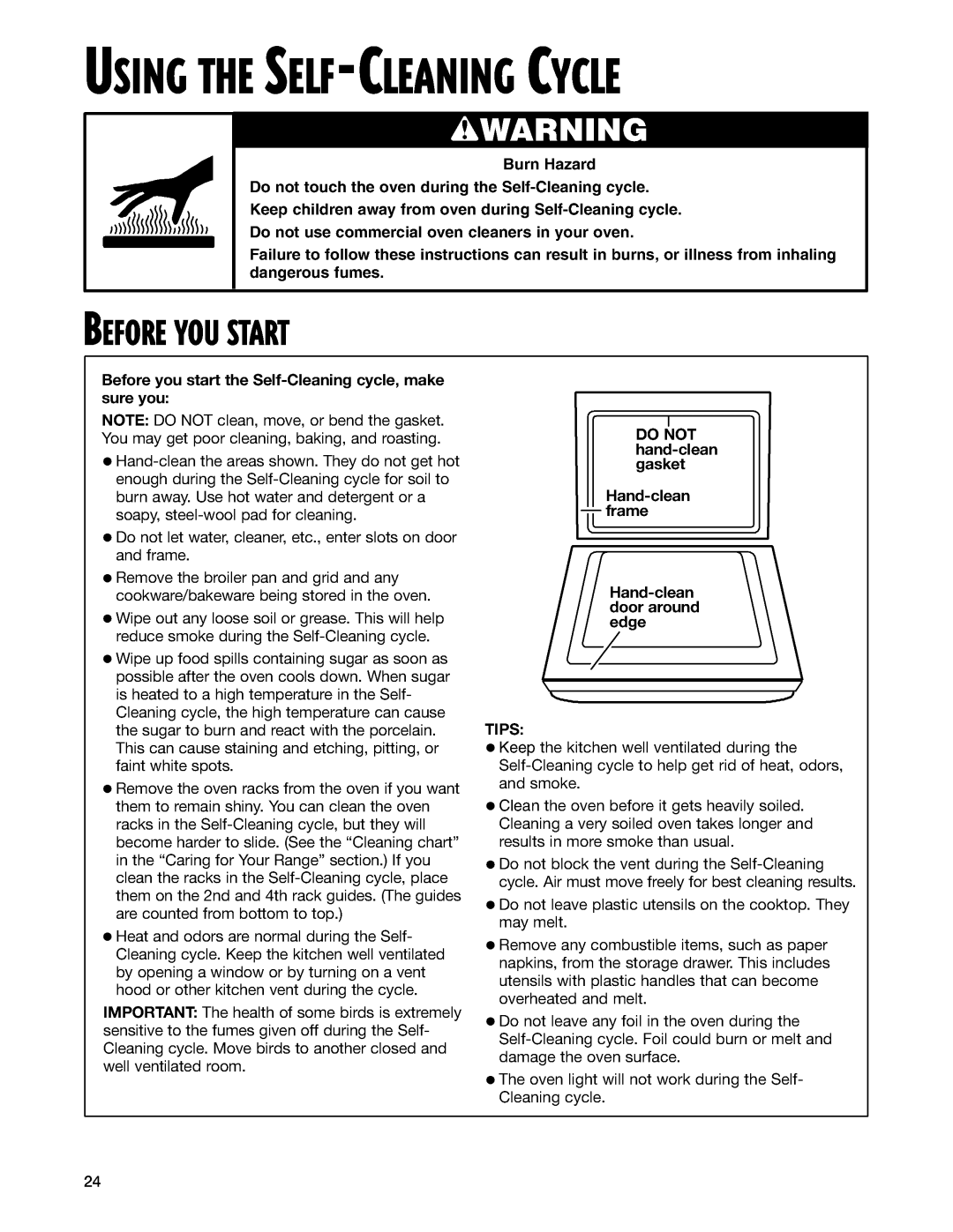 Whirlpool GS395LEG, GS395LEH manual 