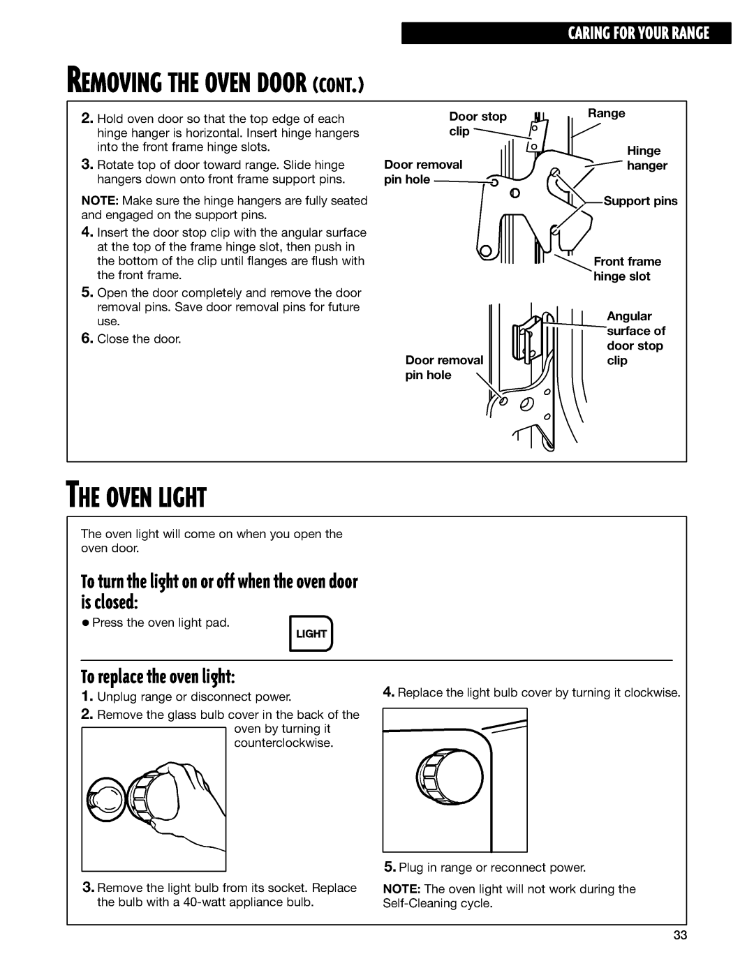 Whirlpool GS395LEH, GS395LEG manual 