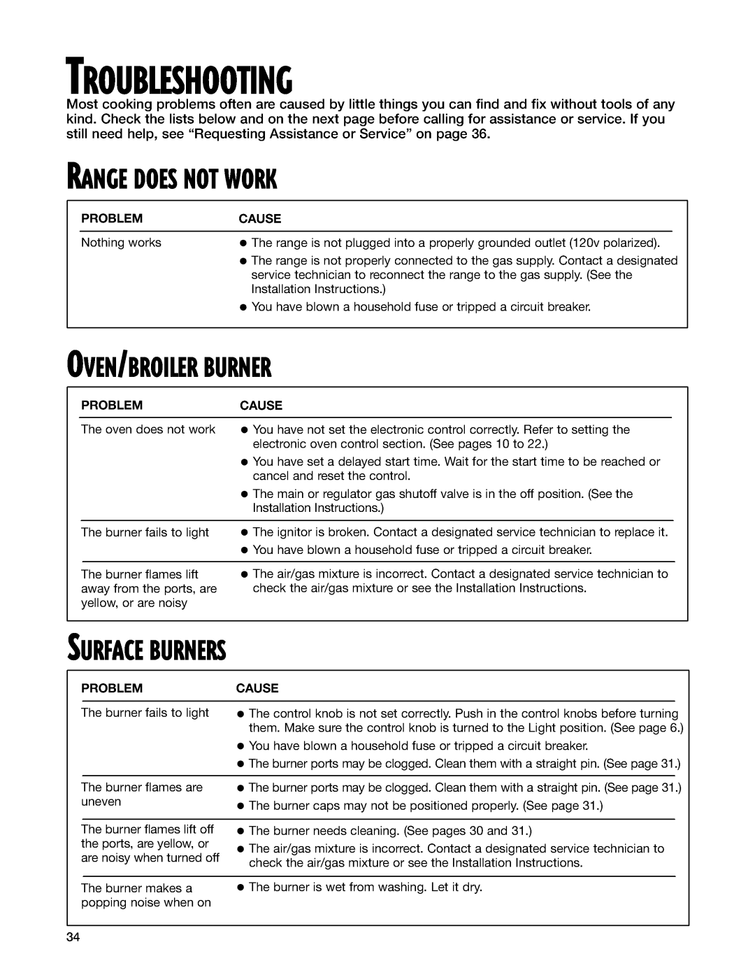 Whirlpool GS395LEG, GS395LEH manual 