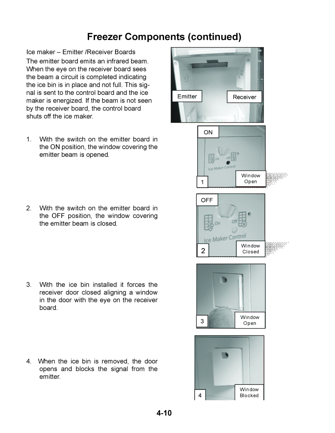 Whirlpool GSS26C5XXW, GSF26C5EXW manual Off 