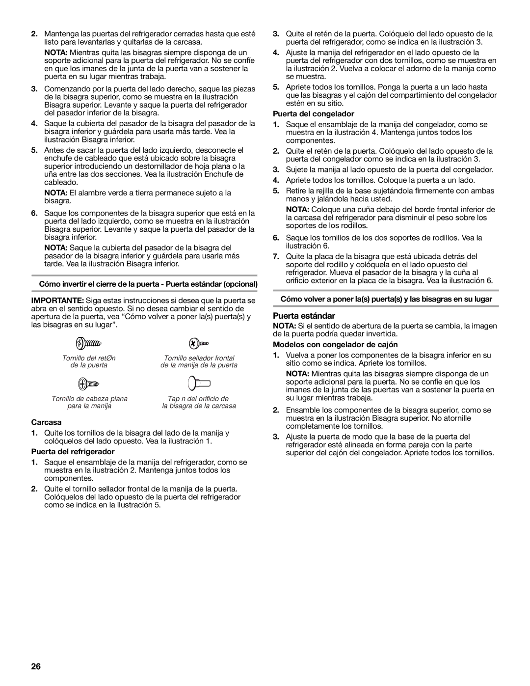 Whirlpool W10366205A, GX5FHTXVB, GX5FHDXVY, GX5FHTXVY, GX5FHTXVQ Carcasa, Puerta del refrigerador, Puerta del congelador 