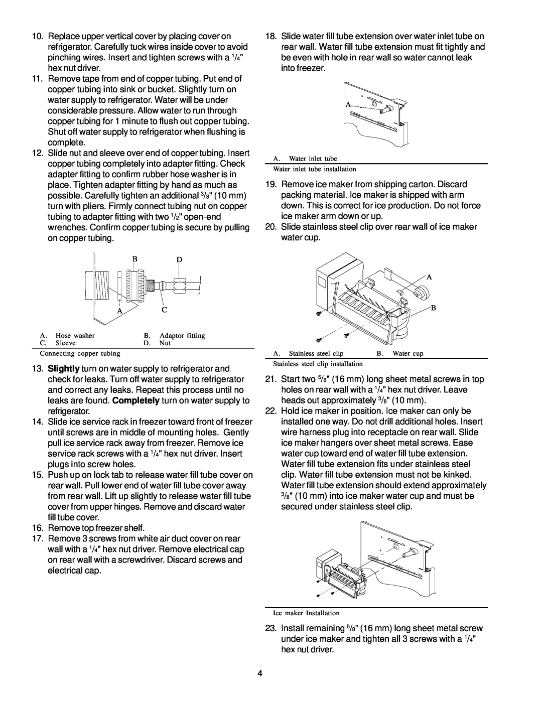 Whirlpool IC4 manual Remove top freezer shelf 