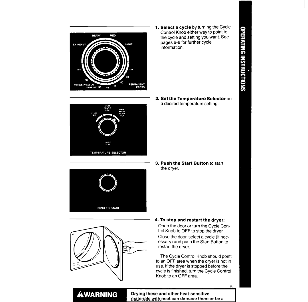 Whirlpool LE5320XT, LE5530XS manual 