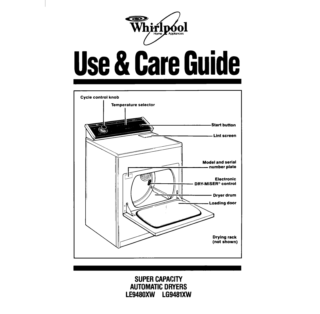 Whirlpool LG948lXW manual Use&CirAiGuide 