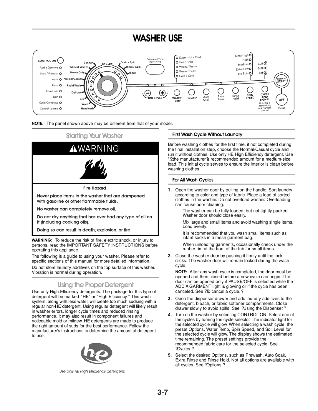 Whirlpool MFW 9700S, MFW 9600S manual 971771997, 72717 