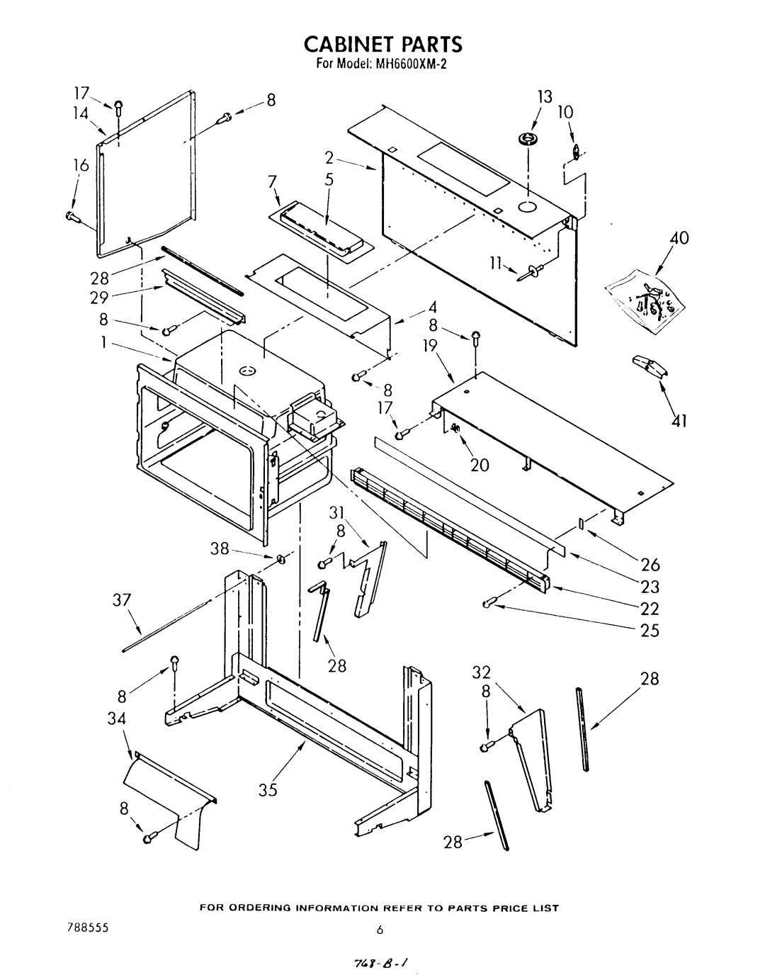 Whirlpool MH6600XM2 manual 