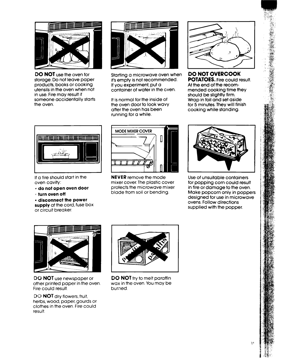 Whirlpool MH6700XW, MH6701XW manual 